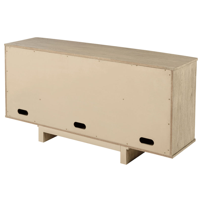 Kimpton - 4 Door Sideboard Buffet Cabinet - Beige