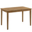 Kayee - 5 Pieces Pack Dining Set - Weathered Oak