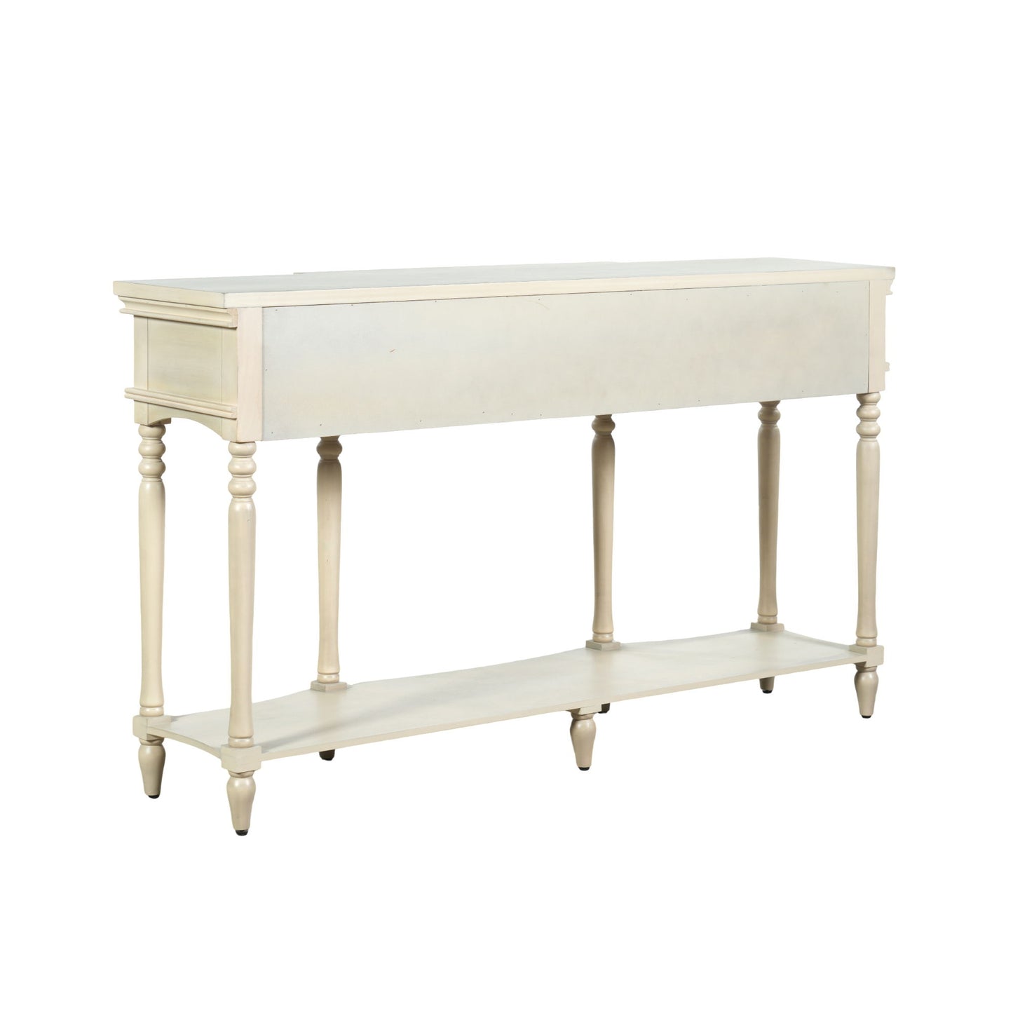 Retro Console Table With 3 Soft Close Drawers