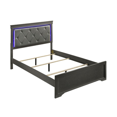 Blaze - Modern Bed With LED Headboard