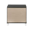Sawyer - Metallic Nightstand - Gray