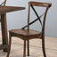 Kaelyn - Metal Side Chair (Set of 2) - Dark Oak