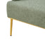 Modern Elegance Accent Chair With Curved Backrest