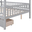 House Bed With 2 Drawers
