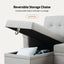 Lucca - Reversible Sleeper Sectional Sofa With Storage Chaise