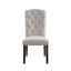 Gerardo - Linen Weathered Dining Chair (Set of 2) - Beige