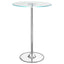 Indra - LED Bistro Table - Chrome