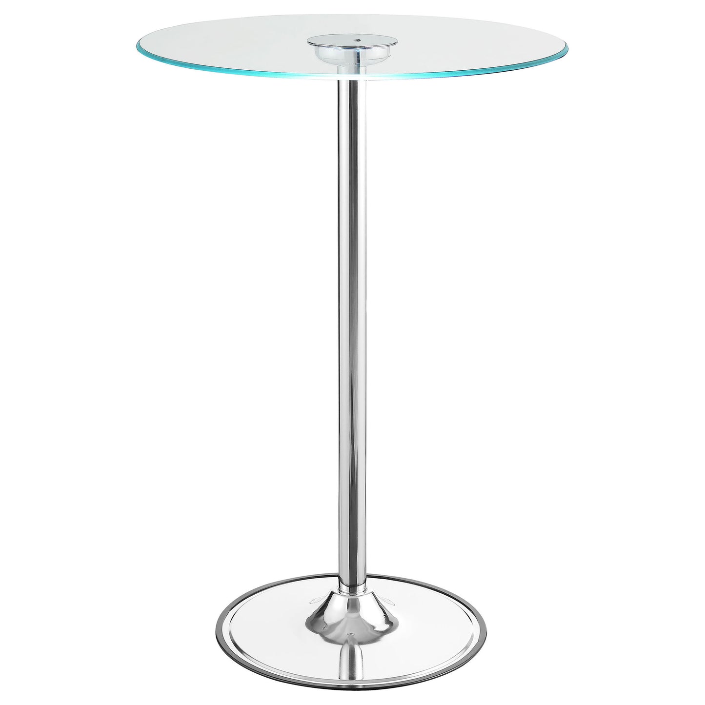 Indra - LED Bistro Table - Chrome