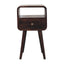 Mini Curve Open Bedside Nightstand