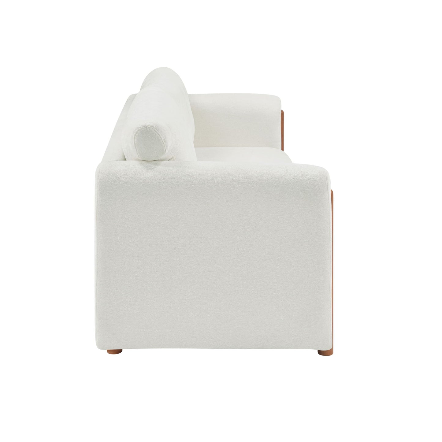 Modern 3 Seater Upholstered Couch Sofa For Living Room
