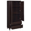 Nestor - 2 Drawer Tall Accent Cabinet With 2 Doors - Rustic