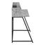 Computer Desk For Home Office, Laptop, Storage Shelves, Marble Look Contemporary & Modern