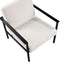 Millie - Stationary Accent Chair - Off White