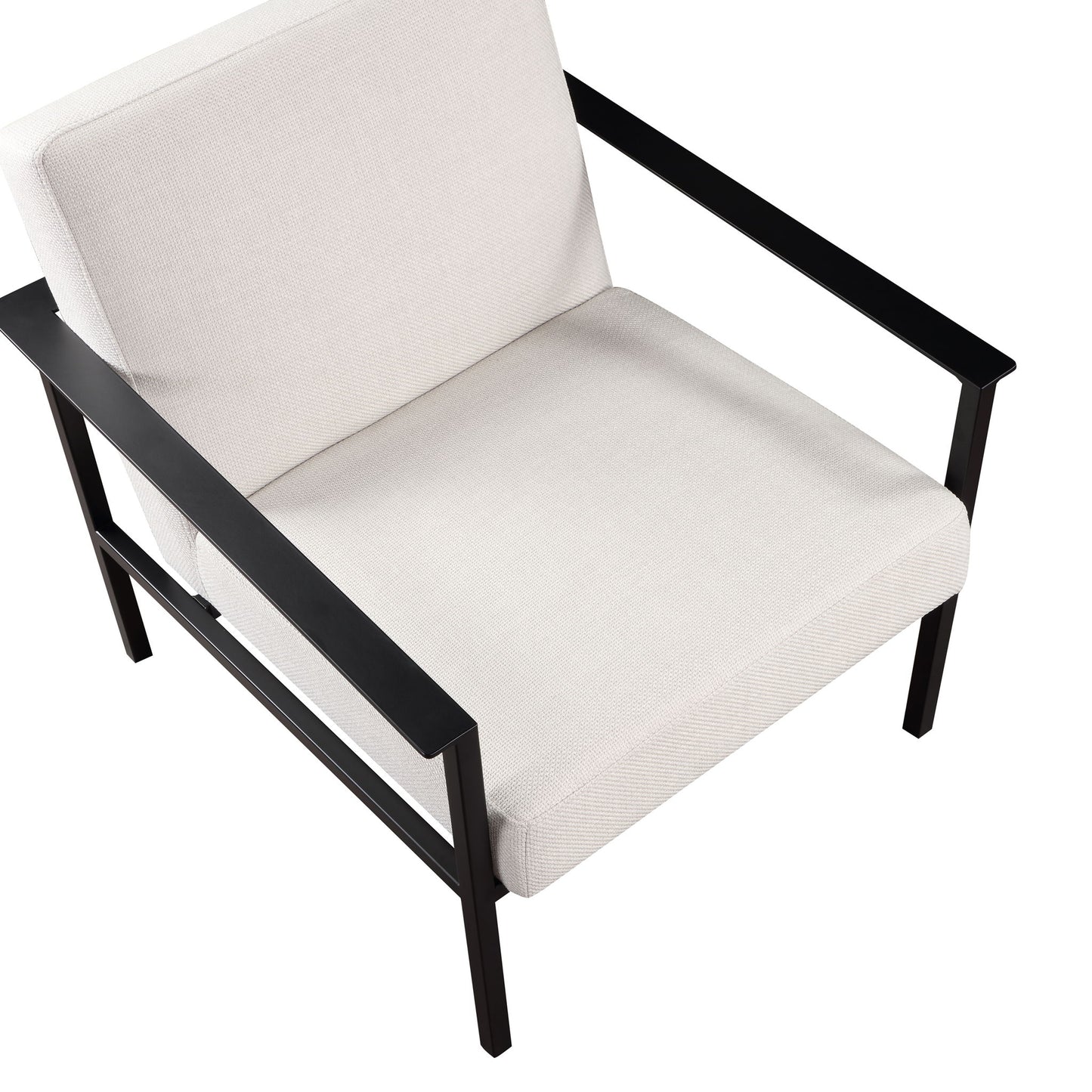 Millie - Stationary Accent Chair - Off White