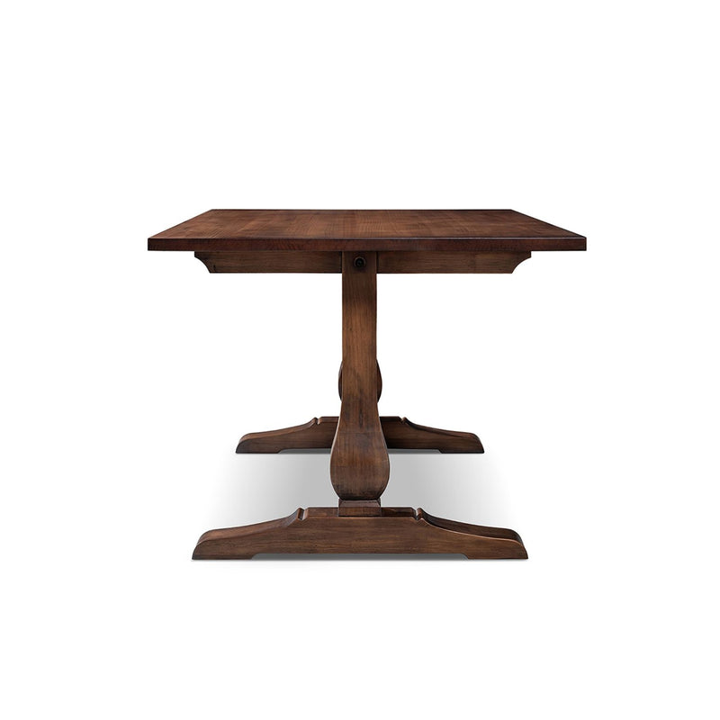 Whitmore - Trestle Dining Table - Dark Brown