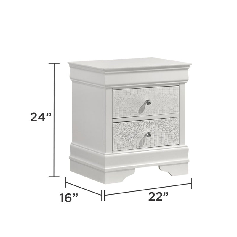Blaze - 2 Drawer Nightstand