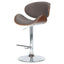 Marana - Multifunctional Handcrafted Bentwood Adjustable Swivel Bar Stool