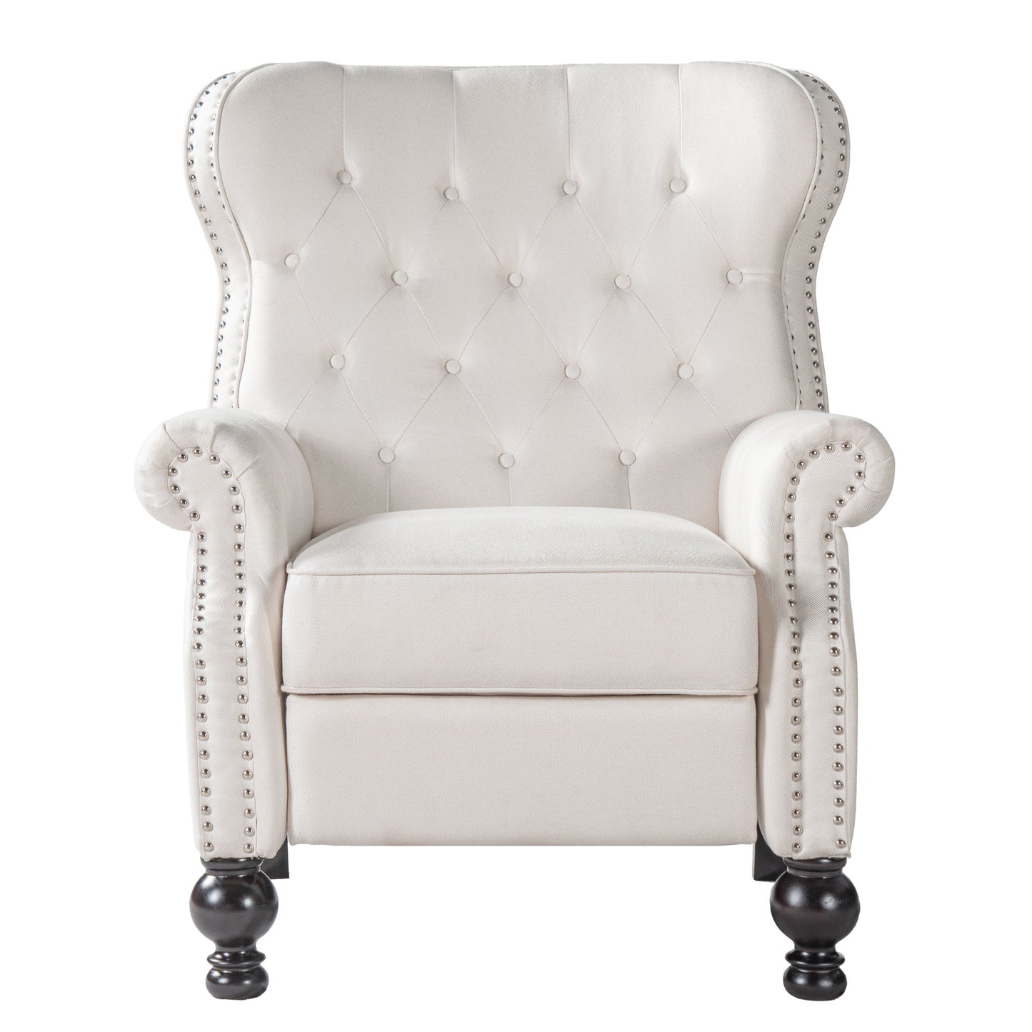 Modern Manual Push Back Recliner Chair