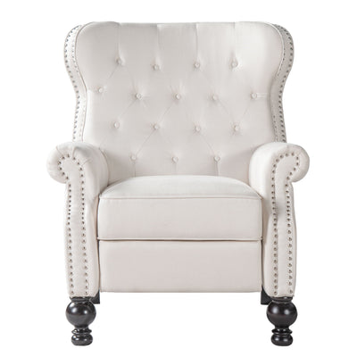 Modern Manual Push Back Recliner Chair