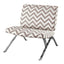 Accent Chair, Armless, Fabric, Living Room, Bedroom, Contemporary, Modern