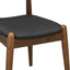 Dining Chairs With Ergonomic Backrest (Set of 2)