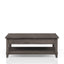 Lift Top Cocktail Table With Casters - Gray