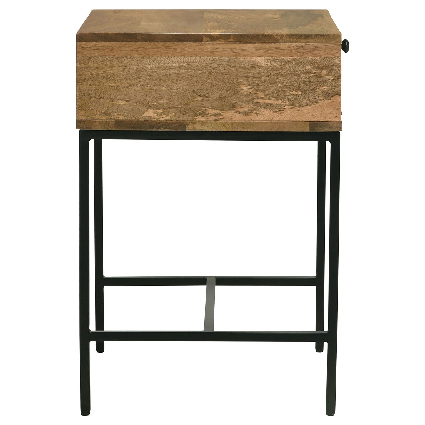 Wyrik - Rectangular Side End Table - Honey