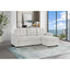 Gustavo - Sofa, Pull Out Bed, Storage Chaise, USB And Cup Holders - Beige