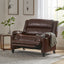 Tufted Design Wide Manual Recliner Chair