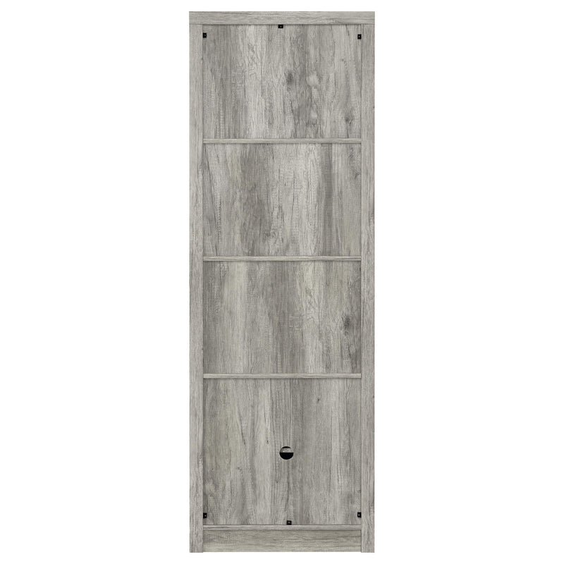 Conifer - 3 Shelf Media Tower - Gray