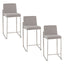 Fuji - Contemporary High Back Counter Stool, Functional Design