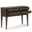 Harper - Hallway Console Table - Walnut Brown