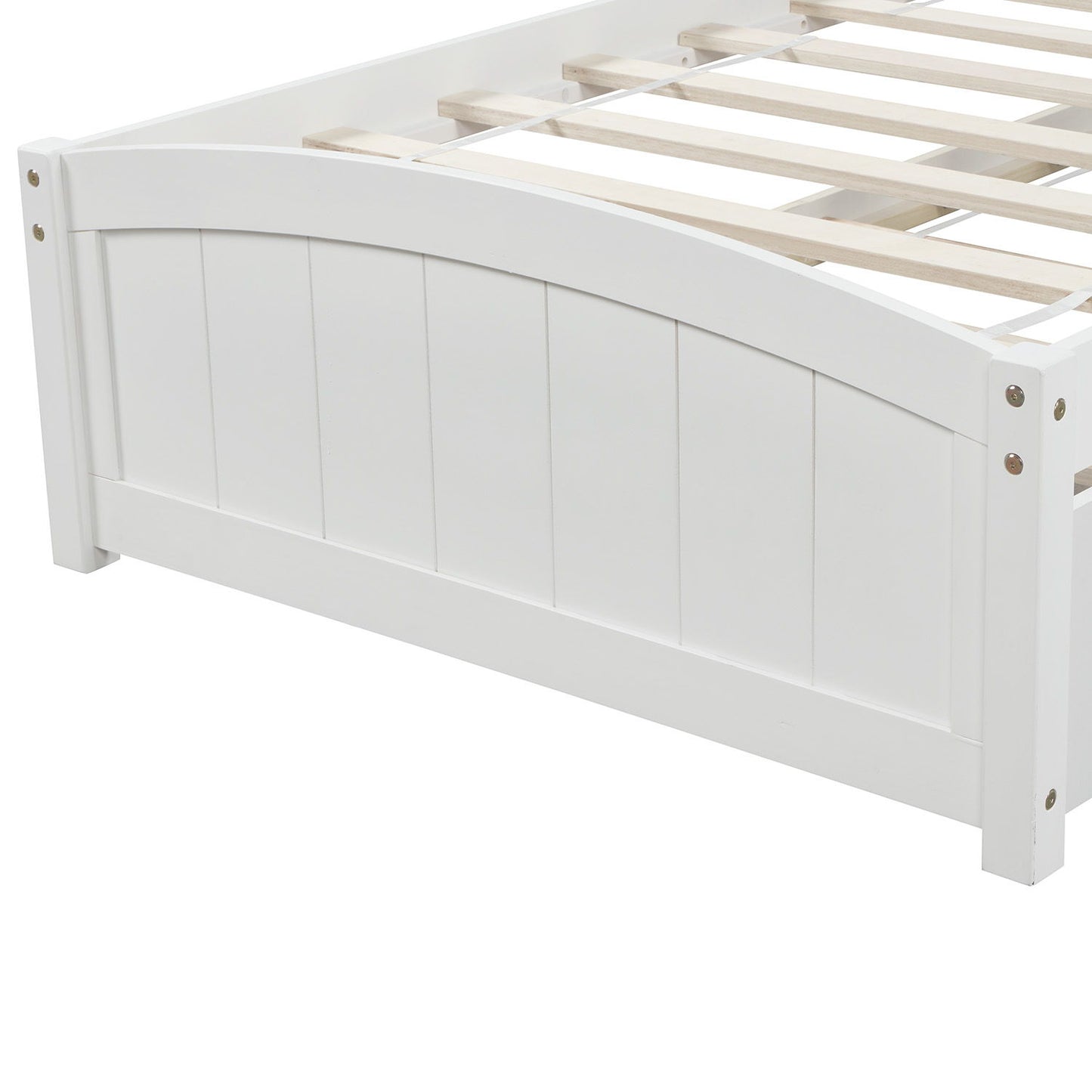 Platform Bed & Headboard, Footboard And Slat Support