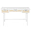 Writing Desk With 3 Drawers For Living Room