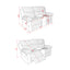 Bruni - Console Reclining Loveseat With Manual Recline