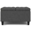 Harrison - Upholstered Coffee Table Storage Ottoman