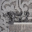 Guros - 6' X 9' Medallion Indoor / Outdoor Area Rug - Gray / White