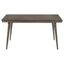 Perkins - 5 Piece Rectangular Dining Set With Chairs - Dark Brown