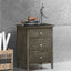 Dove Tailed Drawers 3 Drawer Nightstand