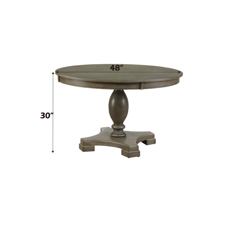Waylon - Mesa de comedor - Gris / Roble