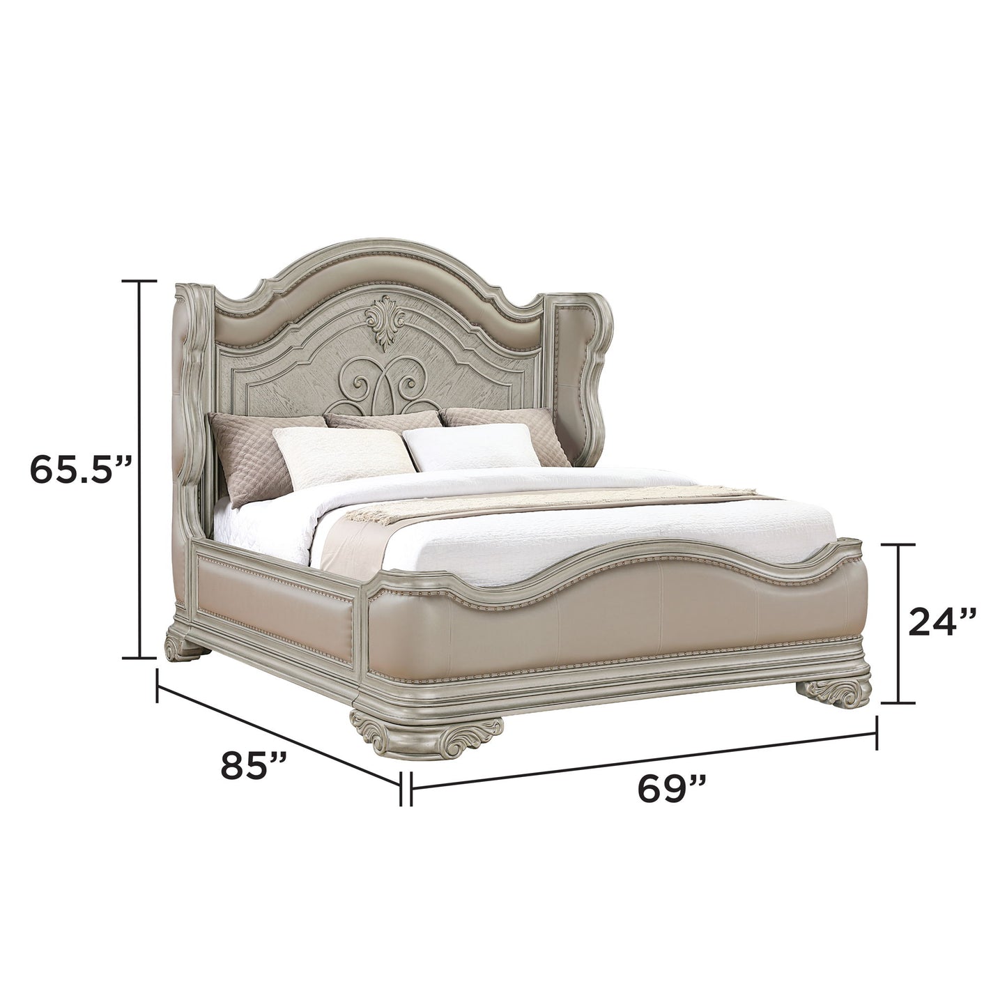 Bella - Traditional Bed