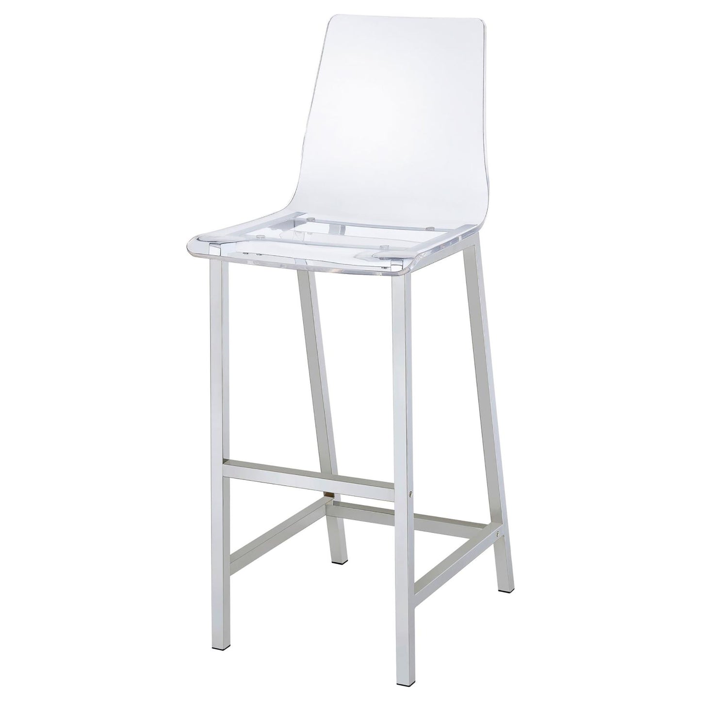 Bar Stools (Set of 2) - Clear