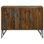 Komomo - 1 Adjustable Shelf Accent Cabinet - Gray