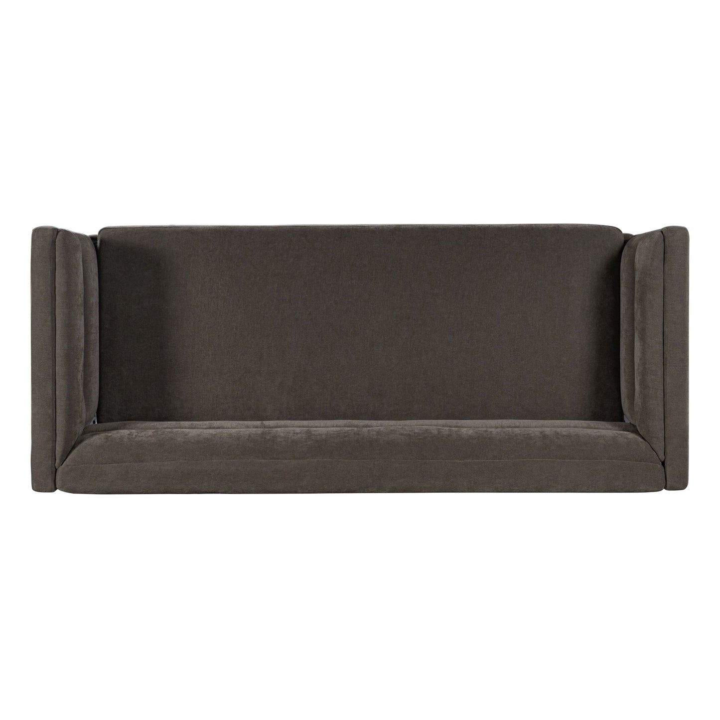 3 Seater Sofa Upholstery With Square Arms, Living Room Couch