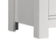 Cassini - 2 Drawer Nightstand Bedside Table - White