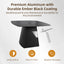 Rounded Square Outdoor Pedestal Dining Table