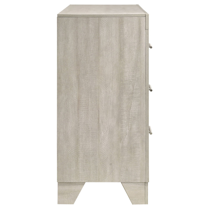 Strout - 6 Drawer Dresser - Cream