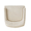 Modern Elegance Accent Chair With Curved Backrest