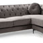 Soft y Micro Suede Sofa Chaise
