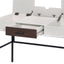 Verster - Writing Desk With USB - Black / Natural